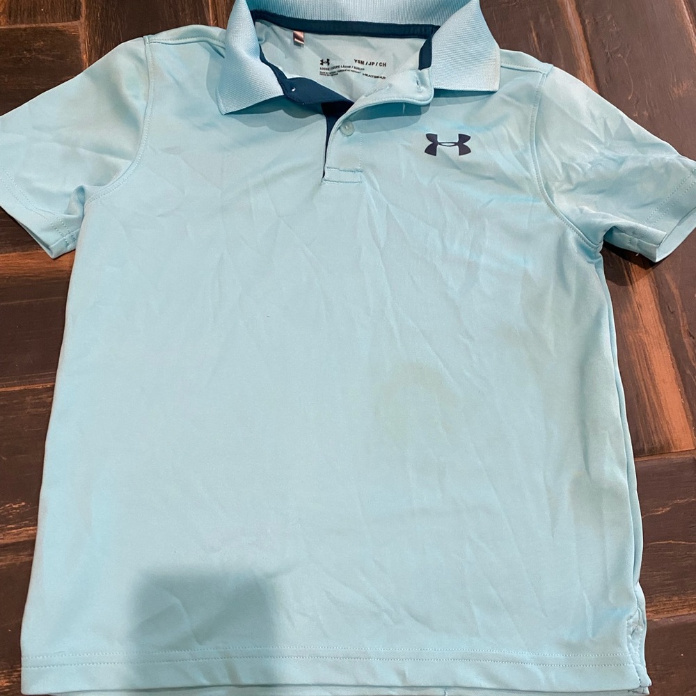 Boys UA collared shirt